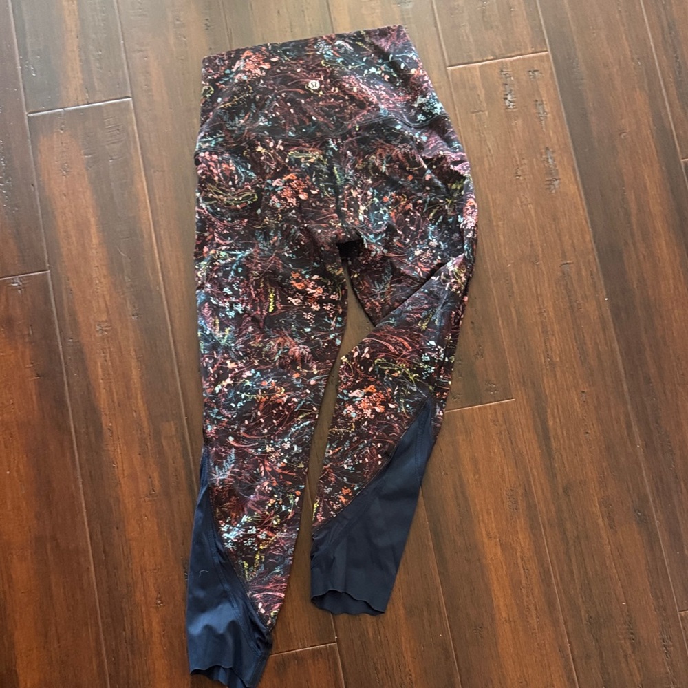 lululemon athletica Multicolor Abstract Leggings